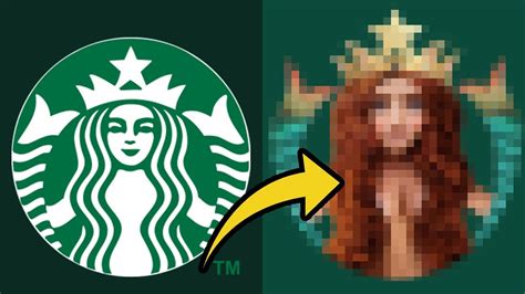 starbucks logo in real life.